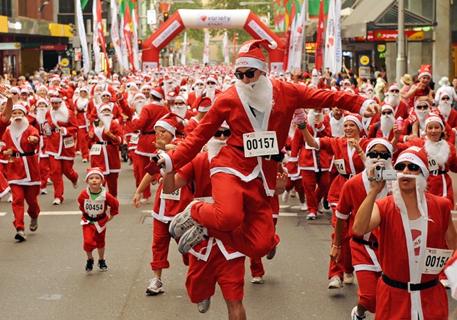 Corsa di Babbo Natale 7