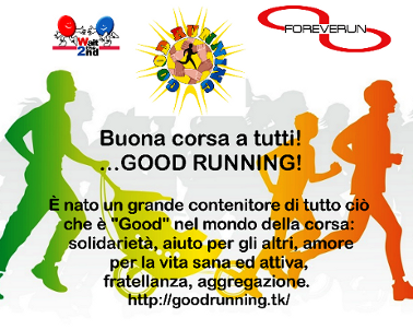 GoodRunning: buona corsa a tutti!